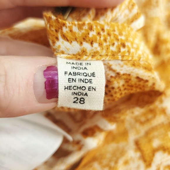 Billabong Womens Brown Animal Print Stretch Side Zip Short Mini Skirt Size 28 - Picture 10 of 13